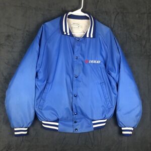 Artex Eveready  Batteries Size Medium Satin Vintage 80's Jacket- Made in USA